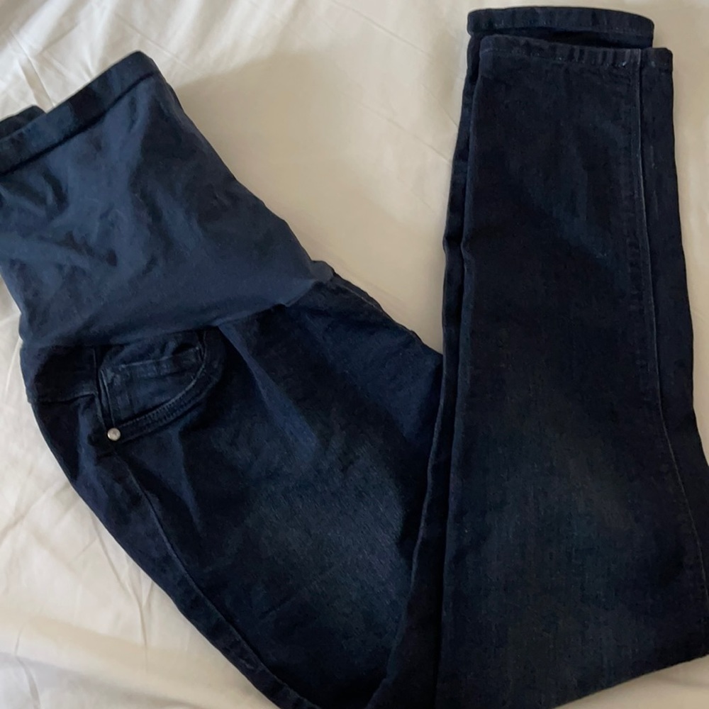 Fade to Blue maternity skinny jeans sz M